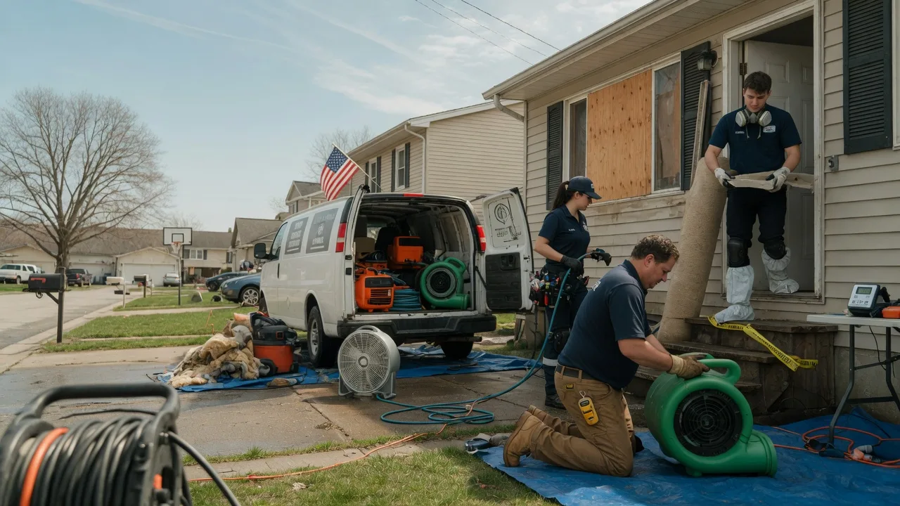 Water Damage Restoration in Grove City, MN near me